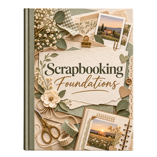 Scrapbooking Foundations ebook cover